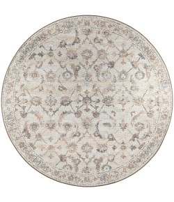 Dalyn Jericho JC4 Linen Area Rug 4 ft. X 4 ft. Round