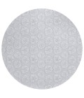 Dalyn Seabreeze SZ10 Silver Area Rug 8 ft. X 8 ft. Round