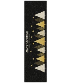 Dalyn Wonderland WN11 Black Area Rug 2 ft. 3 in. X 7 ft. 6 in. Runner