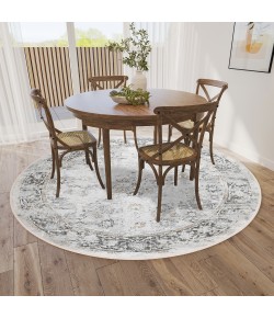 Dalyn Marbella MB2 Linen Area Rug 6 ft. X 6 ft. Round