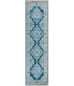Dalyn Marbella MB1 Indigo Area Rug 2 ft. 3 in. X 12 ft. Runner