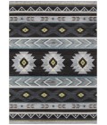 Dalyn Phoenix PH3 Black Area Rug 5 ft. X 7 ft. 6 in. Rectangle