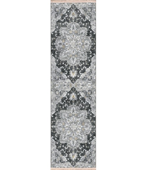 Dalyn Marbella MB3 Midnight Area Rug 2 ft. 3 in. X 10 ft. Runner