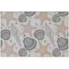 Dalyn Seabreeze SZ4 Silver Area Rug 1 ft. 8 in. X 2 ft. 6 in. Rectangle