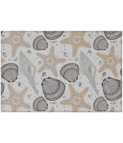 Dalyn Seabreeze SZ4 Silver Area Rug 1 ft. 8 in. X 2 ft. 6 in. Rectangle