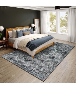 Dalyn Jericho JC5 Steel Area Rug 5 ft. X 7 ft. 6 in. Rectangle