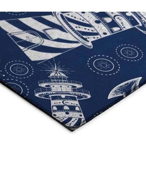 Dalyn Harbor HA9 Navy Area Rug 8 ft. X 10 ft. Rectangle