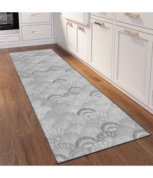 Dalyn Seabreeze SZ2 Silver Area Rug 2 ft. 3 in. X 7 ft. 6 in. Runner