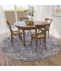 Dalyn Jericho JC3 Violet Area Rug 8 ft. X 8 ft. Round