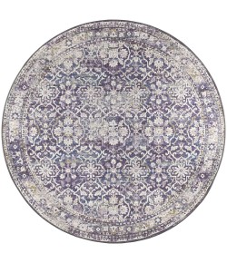 Dalyn Jericho JC3 Violet Area Rug 8 ft. X 8 ft. Round