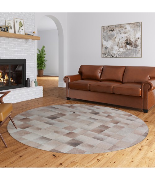 Dalyn Stetson SS10 Khaki Area Rug 8 ft. X 8 ft. Round