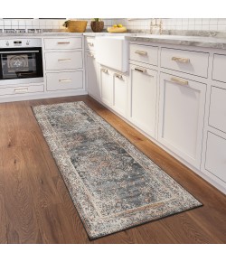 Dalyn Jericho JC6 Charcoal Area Rug 2 ft. 6 in. X 10 ft. Runner