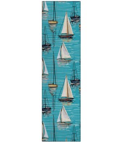 Dalyn Harbor HA8 Sky Area Rug 2 ft. 3 in. X 7 ft. 6 in. Runner