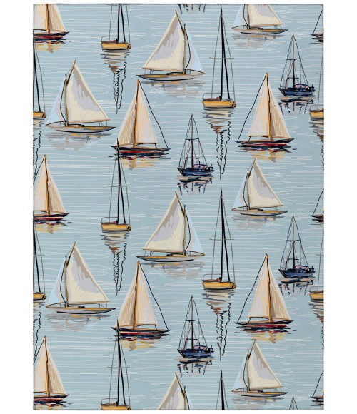 Dalyn Harbor HA8 Teal Area Rug 8 ft. X 10 ft. Rectangle