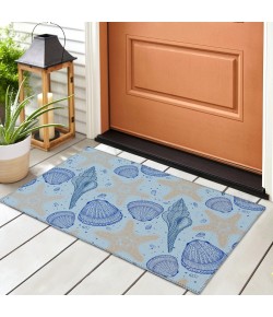 Dalyn Seabreeze SZ4 Sky Area Rug 1 ft. 8 in. X 2 ft. 6 in. Rectangle