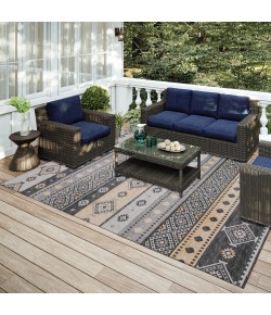 Dalyn Sedona SN12 Midnight Area Rug 3 ft. X 5 ft. Rectangle