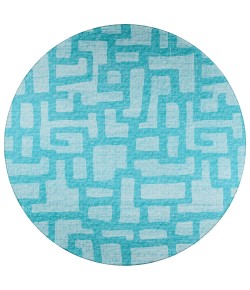 Dalyn Sedona SN4 Robins Egg Area Rug 8 ft. X 8 ft. Round