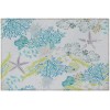 Dalyn Seabreeze SZ1 Silver Area Rug 1 ft. 8 in. X 2 ft. 6 in. Rectangle