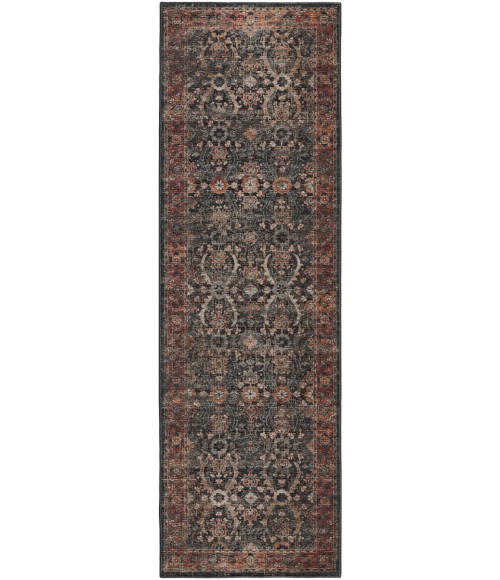 Dalyn Jericho JC1 Charcoal Area Rug 2 ft. 6 in. X 12 ft. Runner