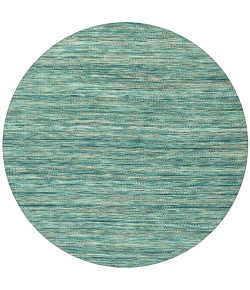 Dalyn Targon TA1 Turquoise Area Rug 4 ft. X 4 ft. Round