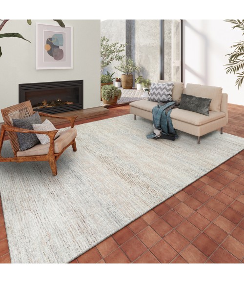 Dalyn Ciara Area Rug Dalyn Ciara CR1 Linen Area Rug 9 ft. X 12 ft. Rectangle