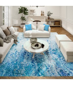 Dalyn Kikiamo KK18 Ocean Area Rug 2 ft. 3 in. X 7 ft. 6 in. Runner