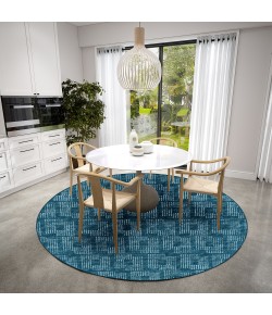 Dalyn Delano DA1 Navy Area Rug 10 ft. X 10 ft. Round