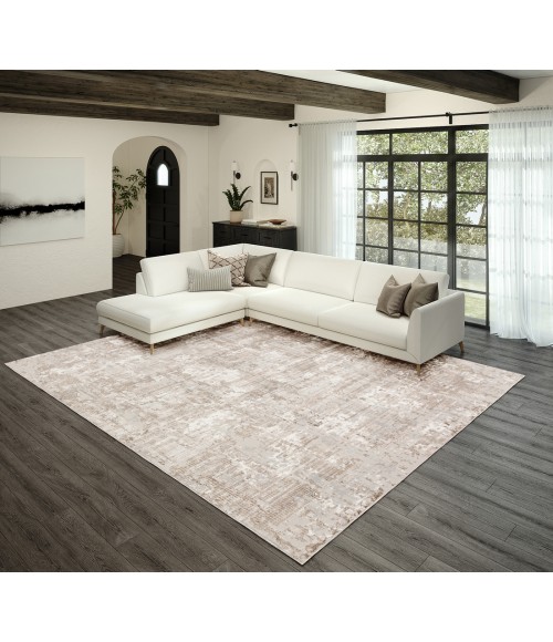 Dalyn Rhodes RR3 Taupe Area Rug 5 ft. 1 in. X 7 ft. 5 in. Rectangle