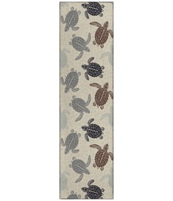 Dalyn Seabreeze SZ13 Beige Area Rug 2 ft. 3 in. X 7 ft. 6 in. Runner