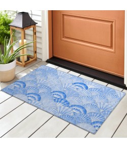 Dalyn Seabreeze SZ2 Navy Area Rug 1 ft. 8 in. X 2 ft. 6 in. Rectangle