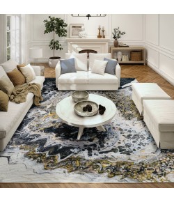 Dalyn Kikiamo KK13 Graphite Area Rug 8 ft. X 10 ft. Rectangle