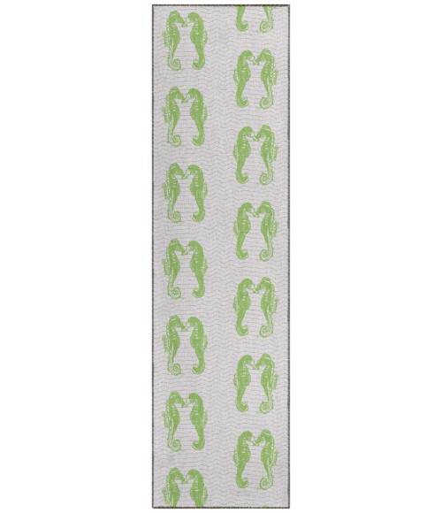 Dalyn Seabreeze SZ15 Lime-In Area Rug 2 ft. 3 in. X 7 ft. 6 in. Runner