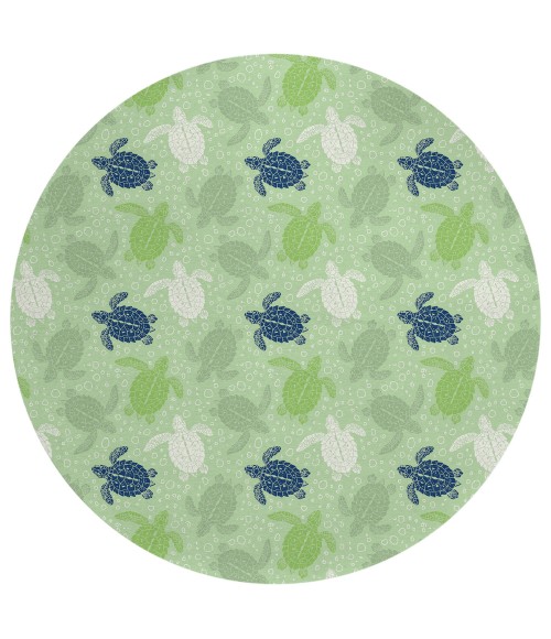 Dalyn Seabreeze SZ13 Aloe Area Rug 8 ft. X 8 ft. Round