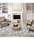 Dalyn Delano Area Rug Dalyn Delano DA1 Pewter Area Rug 9 ft. X 12 ft. Rectangle