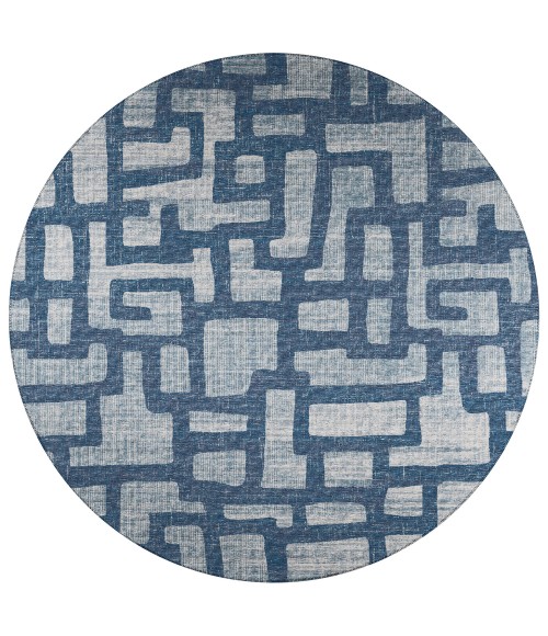 Dalyn Sedona SN4 Storm Area Rug 4 ft. X 4 ft. Round