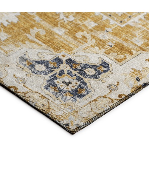 Dalyn Marbella Area Rug Dalyn Marbella MB3 Gold Area Rug 10 ft. X 10 ft. Round