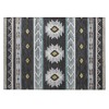 Dalyn Phoenix PH3 Black Area Rug 1 ft. 8 in. X 2 ft. 6 in. Rectangle