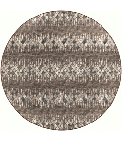 Dalyn Winslow WL5 Driftwood Area Rug 4 ft. X 4 ft. Round