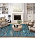 Dalyn Ciara Area Rug Dalyn Ciara CR1 Navy Area Rug 10 ft. X 14 ft. Rectangle
