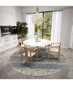 Dalyn Winslow WL4 Charcoal Area Rug 10 ft. X 10 ft. Round