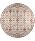 Dalyn Jericho JC1 Ivory Area Rug 6 ft. X 6 ft. Round