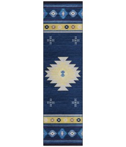 Dalyn Phoenix PH4 Navy Area Rug 2 ft. 3 in. X 7 ft. 6 in. Runner