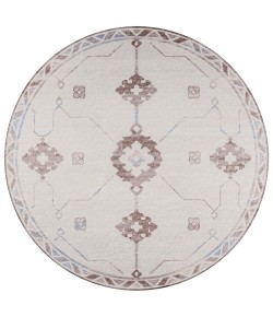 Dalyn Sedona SN16 Parchment Area Rug 6 ft. X 6 ft. Round