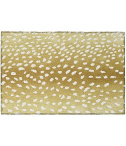 Dalyn Mali ML3 Gold Area Rug 1 ft. 8 in. X 2 ft. 6 in. Rectangle