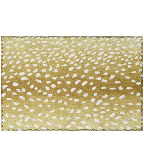 Dalyn Mali ML3 Gold Area Rug 1 ft. 8 in. X 2 ft. 6 in. Rectangle