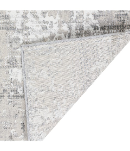 Dalyn Rhodes RR3 Silver Area Rug 5 ft. 1 in. X 7 ft. 5 in. Rectangle