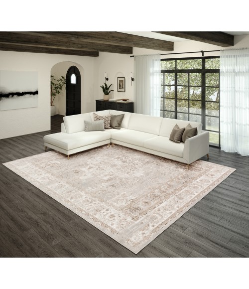 Dalyn Rhodes Area Rug Dalyn Rhodes RR6 Taupe Area Rug 5 ft. 1 in. X 7 ft. 5 in. Rectangle