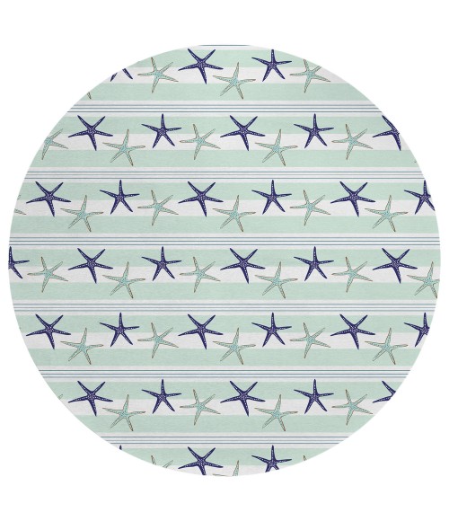 Dalyn Seabreeze SZ12 Mist Area Rug 8 ft. X 8 ft. Round