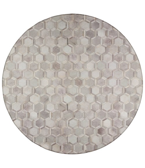 Dalyn Stetson Area Rug Dalyn Stetson SS1 Flannel Area Rug 10 ft. X 10 ft. Round