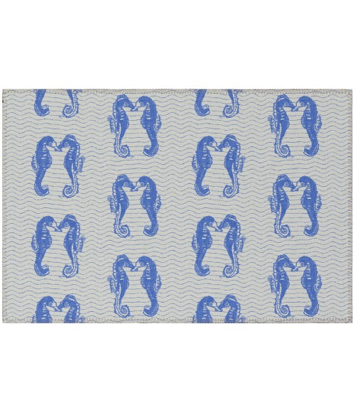 Dalyn Seabreeze SZ15 Navy Area Rug 1 ft. 8 in. X 2 ft. 6 in. Rectangle